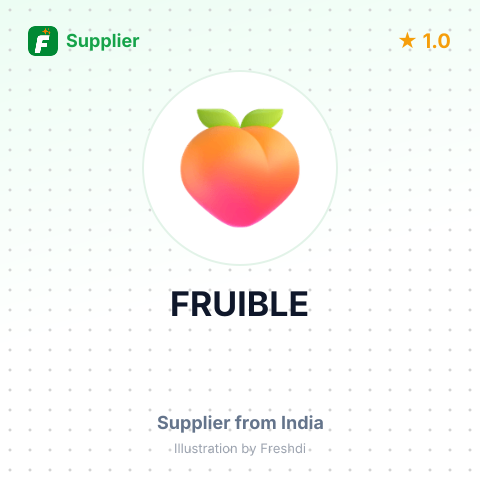 FRUIBLE – summary card, no photo uploaded yet