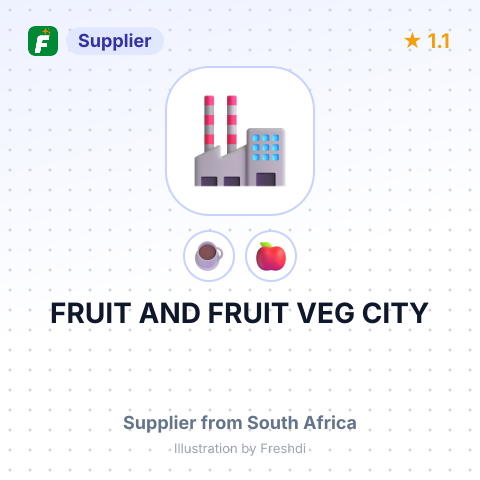 FRUIT AND FRUIT VEG CITY – summary card, no photo uploaded yet