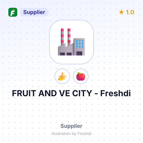 FRUIT AND VE CITY – summary card, no photo uploaded yet