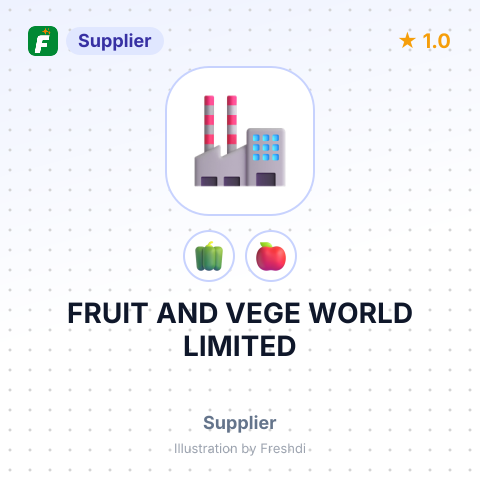 FRUIT AND VEGE WORLD LIMITED – summary card, no photo uploaded yet