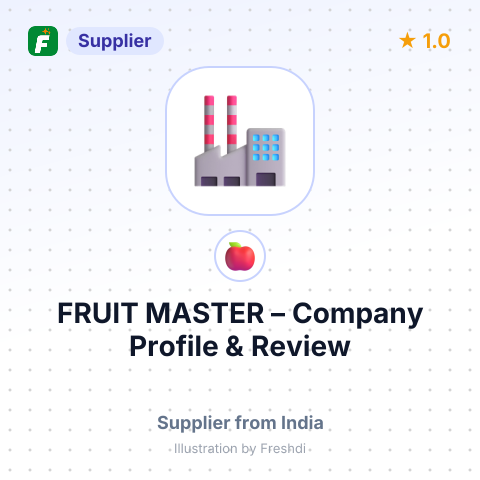 FRUIT MASTER – summary card, no photo uploaded yet