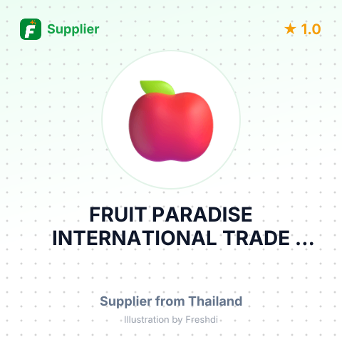 FRUIT PARADISE INTERNATIONAL TRADE CO.,LTD. – summary card, no photo uploaded yet