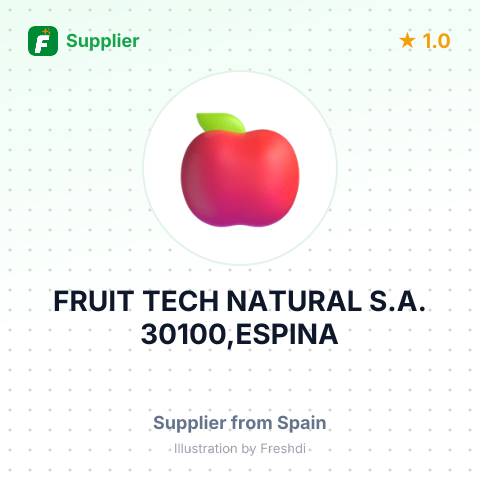 FRUIT TECH NATURAL S.A. 30100,ESPINA – summary card, no photo uploaded yet