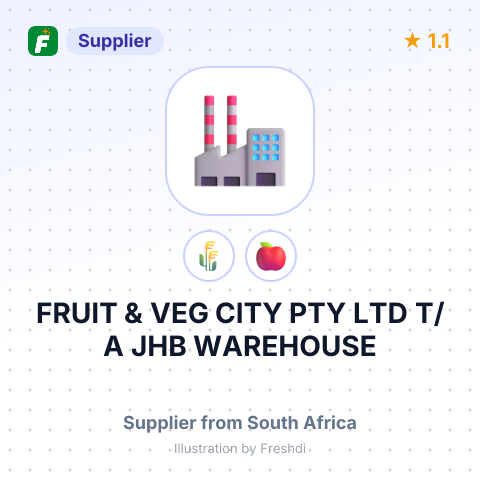 FRUIT & VEG CITY PTY LTD T/A JHB WAREHOUSE – summary card, no photo uploaded yet