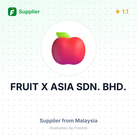 FRUIT X ASIA SDN. BHD. – summary card, no photo uploaded yet