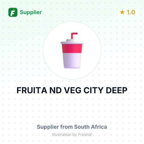 FRUITA ND VEG CITY DEEP – summary card, no photo uploaded yet