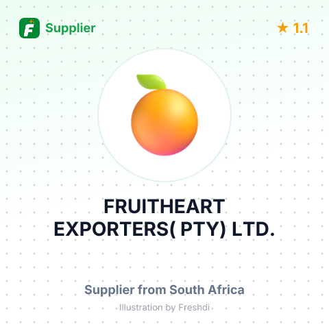 FRUITHEART EXPORTERS( PTY) LTD. – summary card, no photo uploaded yet