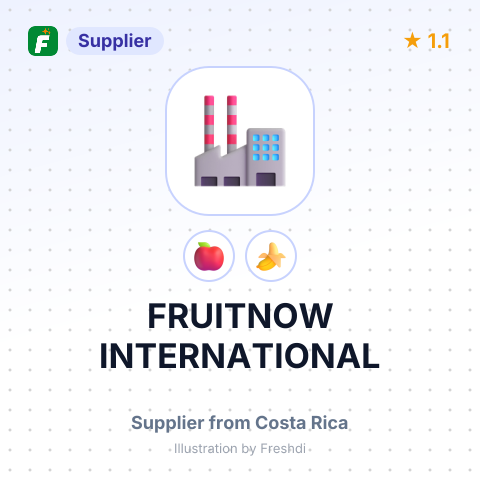 FRUITNOW INTERNATIONAL – summary card, no photo uploaded yet