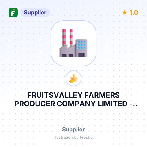 FRUITSVALLEY FARMERS PRODUCER COMPANY LIMITED – summary card, no photo uploaded yet