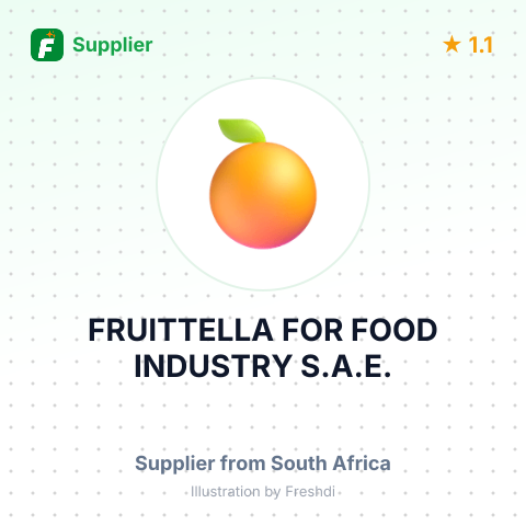 FRUITTELLA FOR FOOD INDUSTRY S.A.E. – summary card, no photo uploaded yet