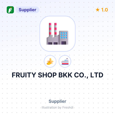 FRUITY SHOP BKK CO., LTD – summary card, no photo uploaded yet