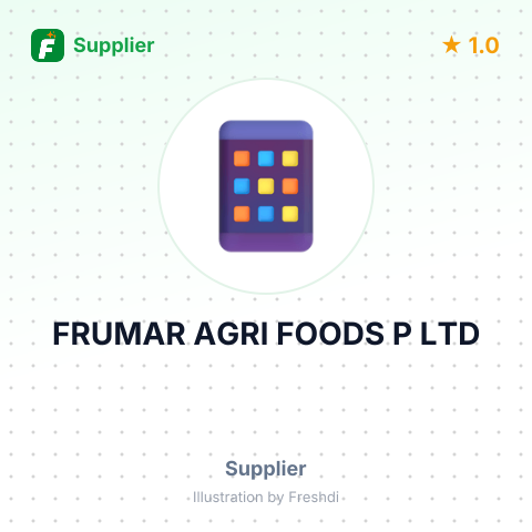 FRUMAR AGRI FOODS P LTD – summary card, no photo uploaded yet