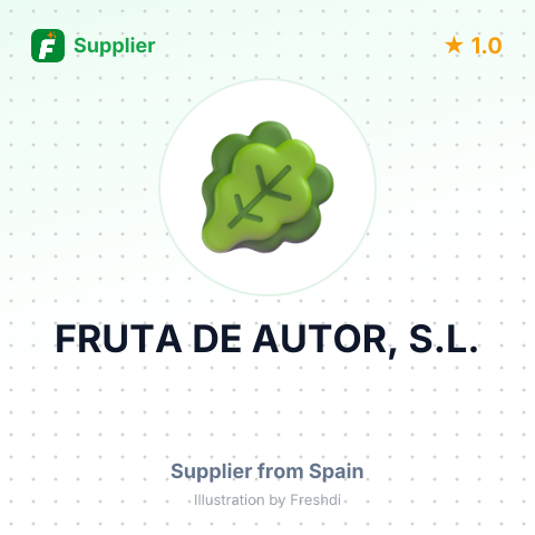 FRUTA DE AUTOR, S.L. – summary card, no photo uploaded yet