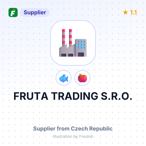 FRUTA TRADING S.R.O. – summary card, no photo uploaded yet