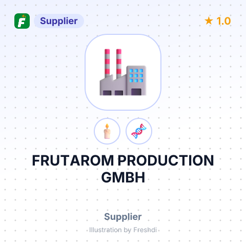FRUTAROM PRODUCTION GMBH – summary card, no photo uploaded yet