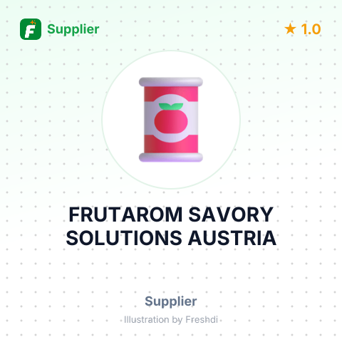 FRUTAROM SAVORY SOLUTIONS AUSTRIA – summary card, no photo uploaded yet