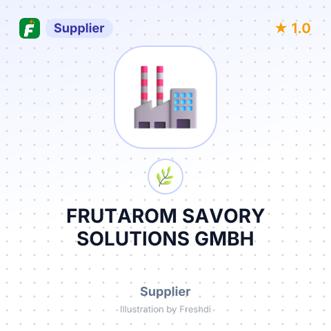 FRUTAROM SAVORY SOLUTIONS GMBH – summary card, no photo uploaded yet