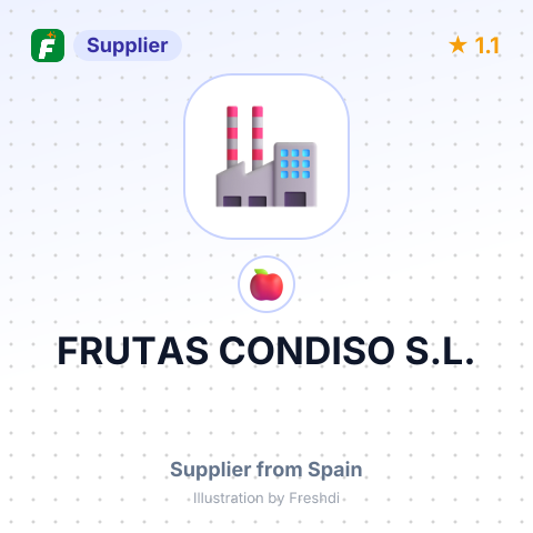 FRUTAS CONDISO S.L. – summary card, no photo uploaded yet