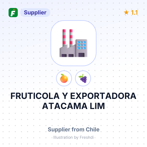 FRUTICOLA Y EXPORTADORA ATACAMA LIM – summary card, no photo uploaded yet
