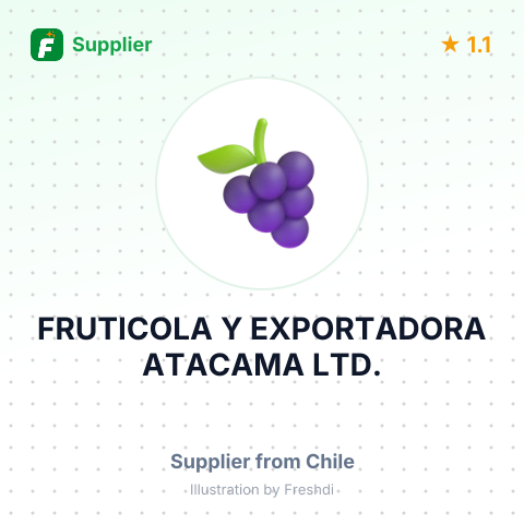 FRUTICOLA Y EXPORTADORA ATACAMA LTD. – summary card, no photo uploaded yet