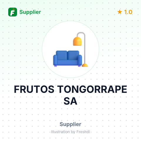FRUTOS TONGORRAPE SA – summary card, no photo uploaded yet