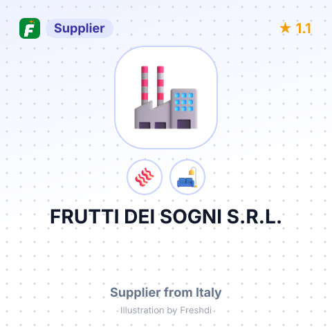 FRUTTI DEI SOGNI S.R.L. – summary card, no photo uploaded yet