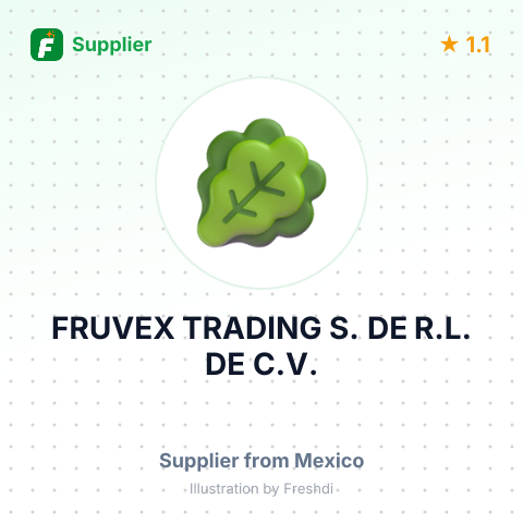 FRUVEX TRADING S. DE R.L. DE C.V. – summary card, no photo uploaded yet