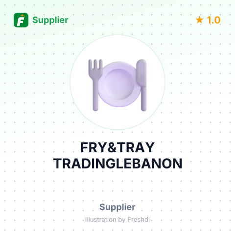 FRY&TRAY TRADINGLEBANON – summary card, no photo uploaded yet