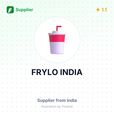 FRYLO INDIA – summary card, no photo uploaded yet