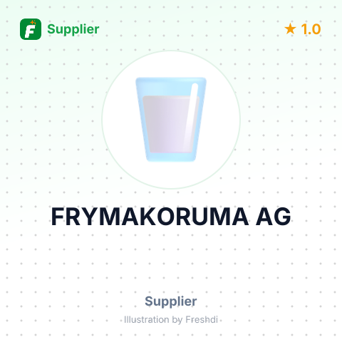 FRYMAKORUMA AG – summary card, no photo uploaded yet