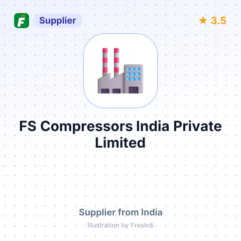 FS Compressors India Private Limited – summary card, no photo uploaded yet