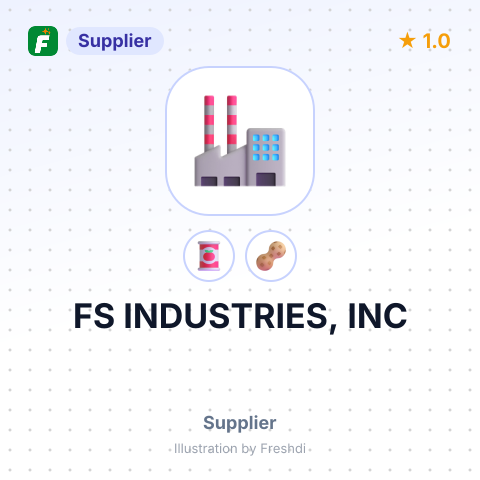 FS INDUSTRIES, INC – summary card, no photo uploaded yet
