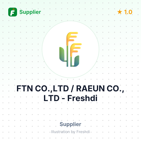 FTN CO.,LTD / RAEUN CO., LTD – summary card, no photo uploaded yet