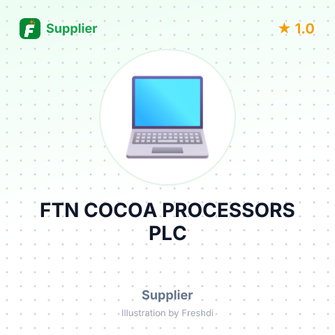 FTN COCOA PROCESSORS PLC – summary card, no photo uploaded yet