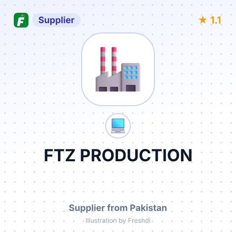FTZ PRODUCTION – summary card, no photo uploaded yet