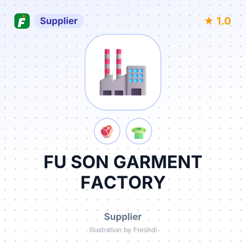 FU SON GARMENT FACTORY – summary card, no photo uploaded yet