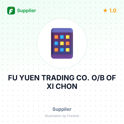FU YUEN TRADING CO. O/B OF XI CHON – summary card, no photo uploaded yet