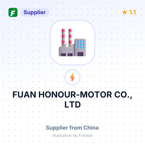 FUAN HONOUR-MOTOR CO., LTD – summary card, no photo uploaded yet
