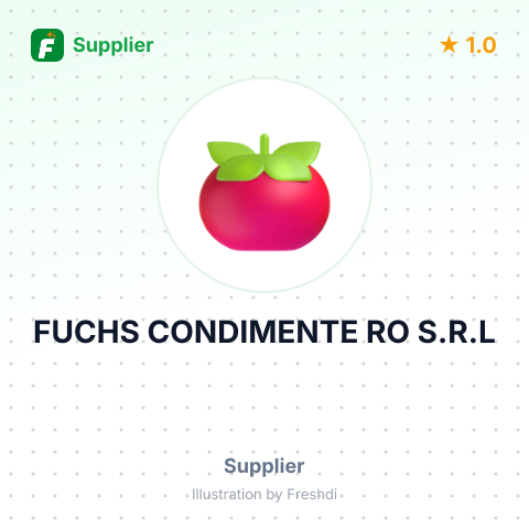 FUCHS CONDIMENTE RO S.R.L – summary card, no photo uploaded yet