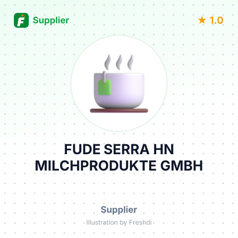 FUDE SERRA HN MILCHPRODUKTE GMBH – summary card, no photo uploaded yet