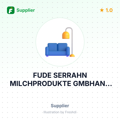 FUDE SERRAHN MILCHPRODUKTE GMBHAND CO – summary card, no photo uploaded yet