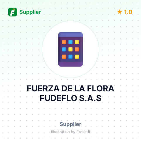 FUERZA DE LA FLORA FUDEFLO S.A.S – summary card, no photo uploaded yet