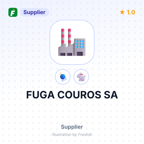 FUGA COUROS SA – summary card, no photo uploaded yet