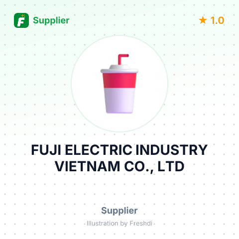 FUJI ELECTRIC INDUSTRY VIETNAM CO., LTD – summary card, no photo uploaded yet
