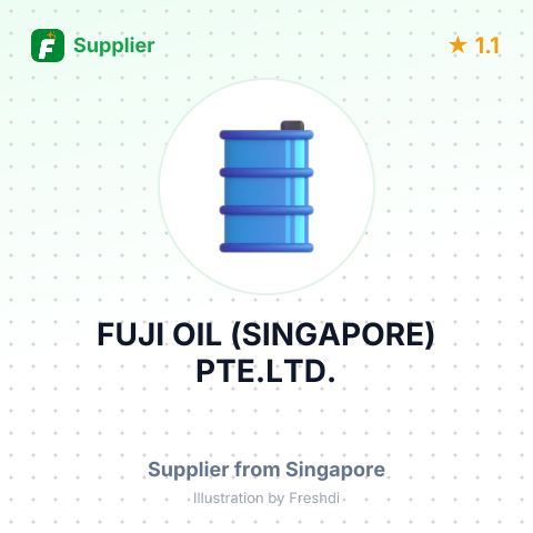 FUJI OIL (SINGAPORE) PTE.LTD. – summary card, no photo uploaded yet