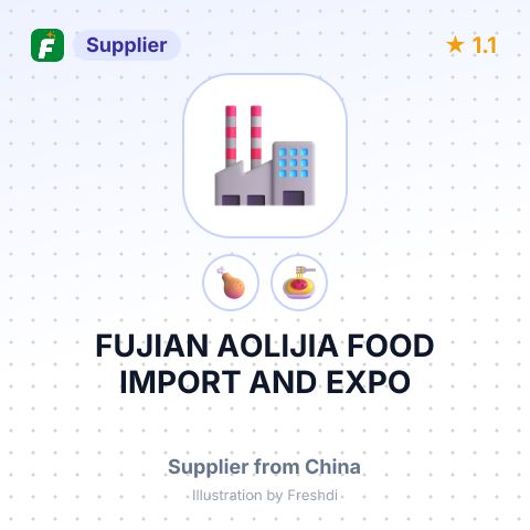 FUJIAN AOLIJIA FOOD IMPORT AND EXPO – summary card, no photo uploaded yet
