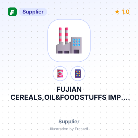 FUJIAN CEREALS,OIL&FOODSTUFFS IMP.& EXP. GROUP LTD. CORP – summary card, no photo uploaded yet