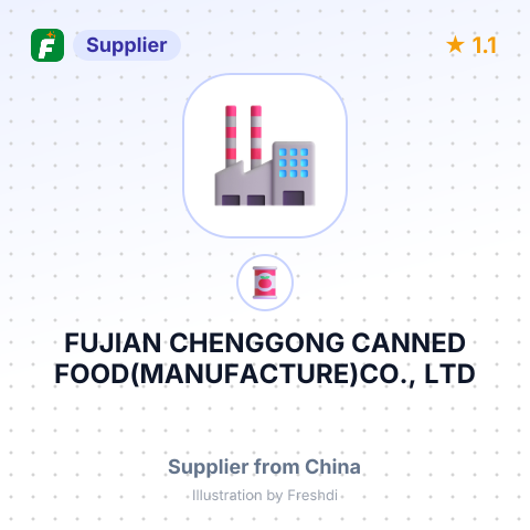 FUJIAN CHENGGONG CANNED FOOD(MANUFACTURE)CO., LTD – summary card, no photo uploaded yet