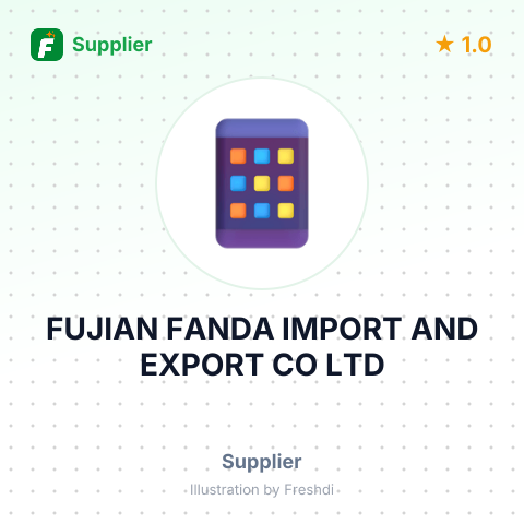 FUJIAN FANDA IMPORT AND EXPORT CO LTD – summary card, no photo uploaded yet