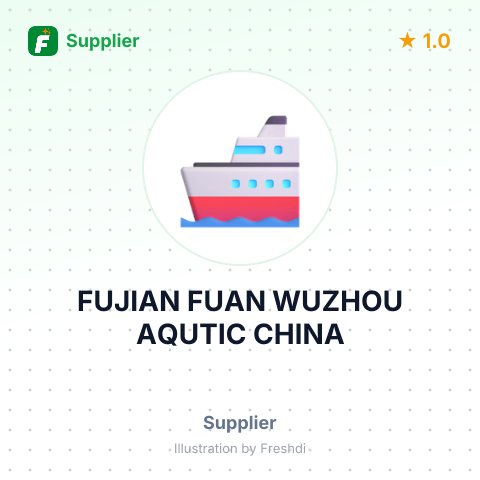 FUJIAN FUAN WUZHOU AQUTIC CHINA – summary card, no photo uploaded yet